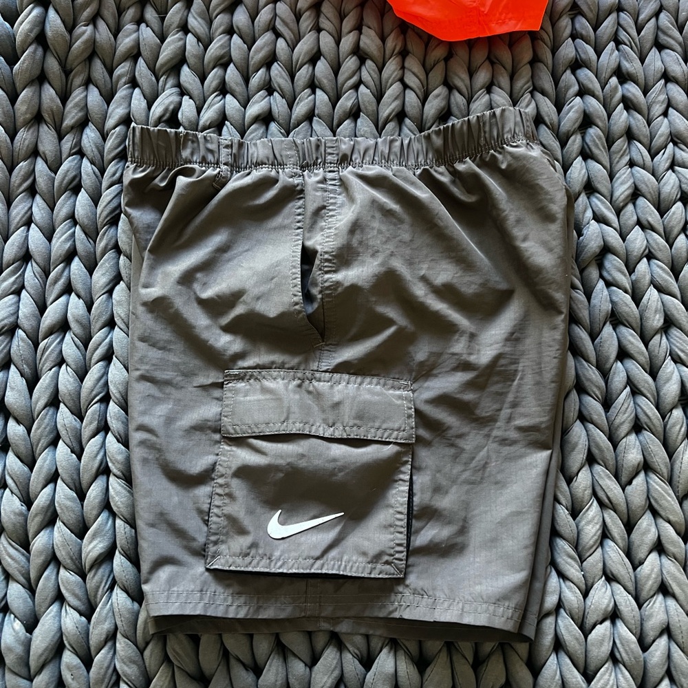 Nike “5 inch cargo swim trunks